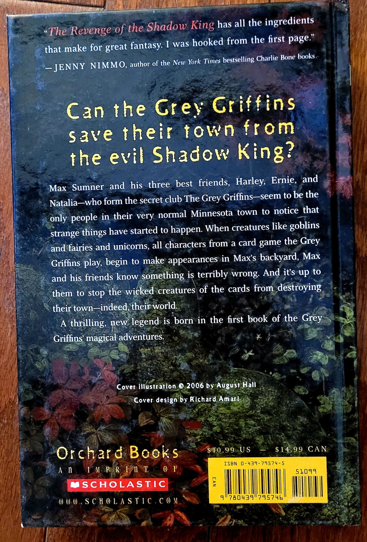 The Revenge of the Shadow King (Grey Griffins #1)