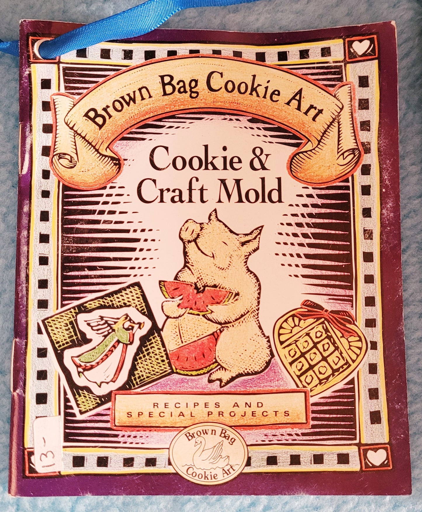 Brown Bag Cookie Art *Teddy Bear Cookie & Craft Mold /NEW