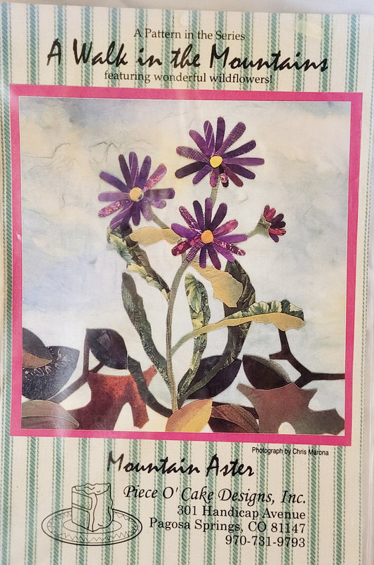 A Wall in the Mountains *Mountain Aster Quilt Pattern