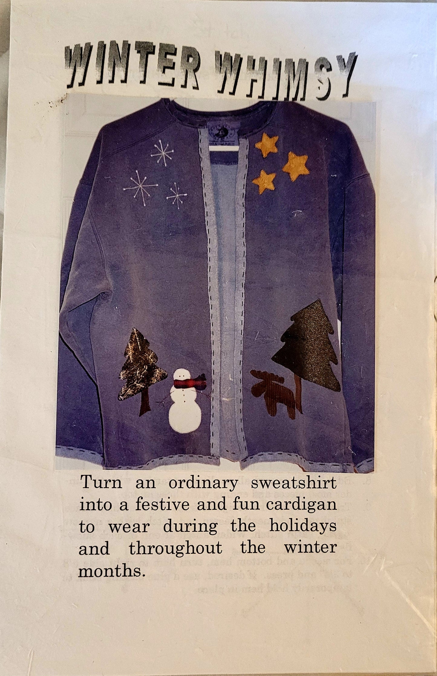 Winter Whimsy *Create Festive Holiday Apparel