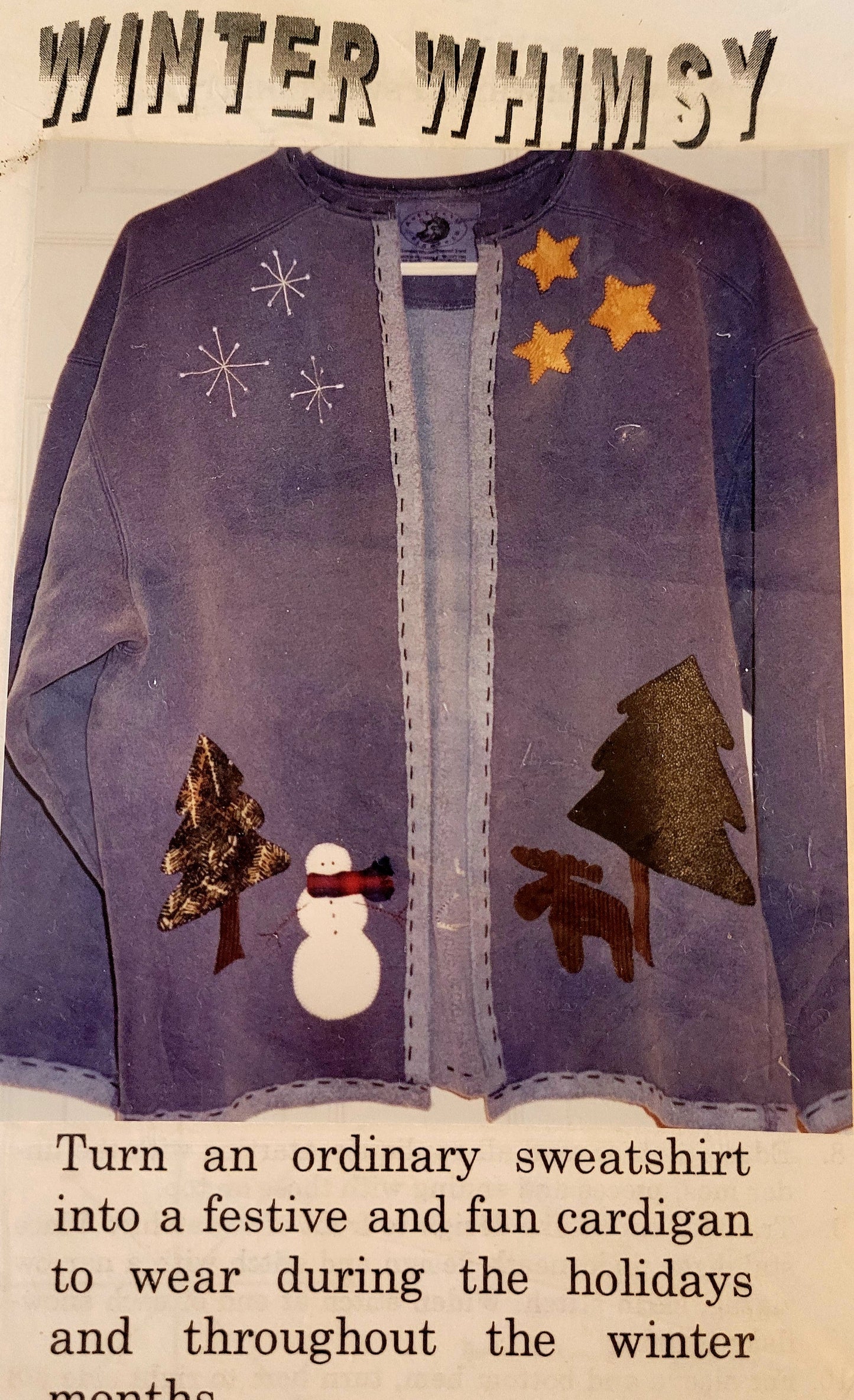 Winter Whimsy *Create Festive Holiday Apparel