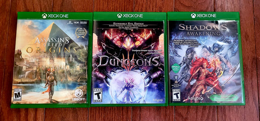 XBOX ONE *3 Games / Assassin's Creed Dungeons Shadows