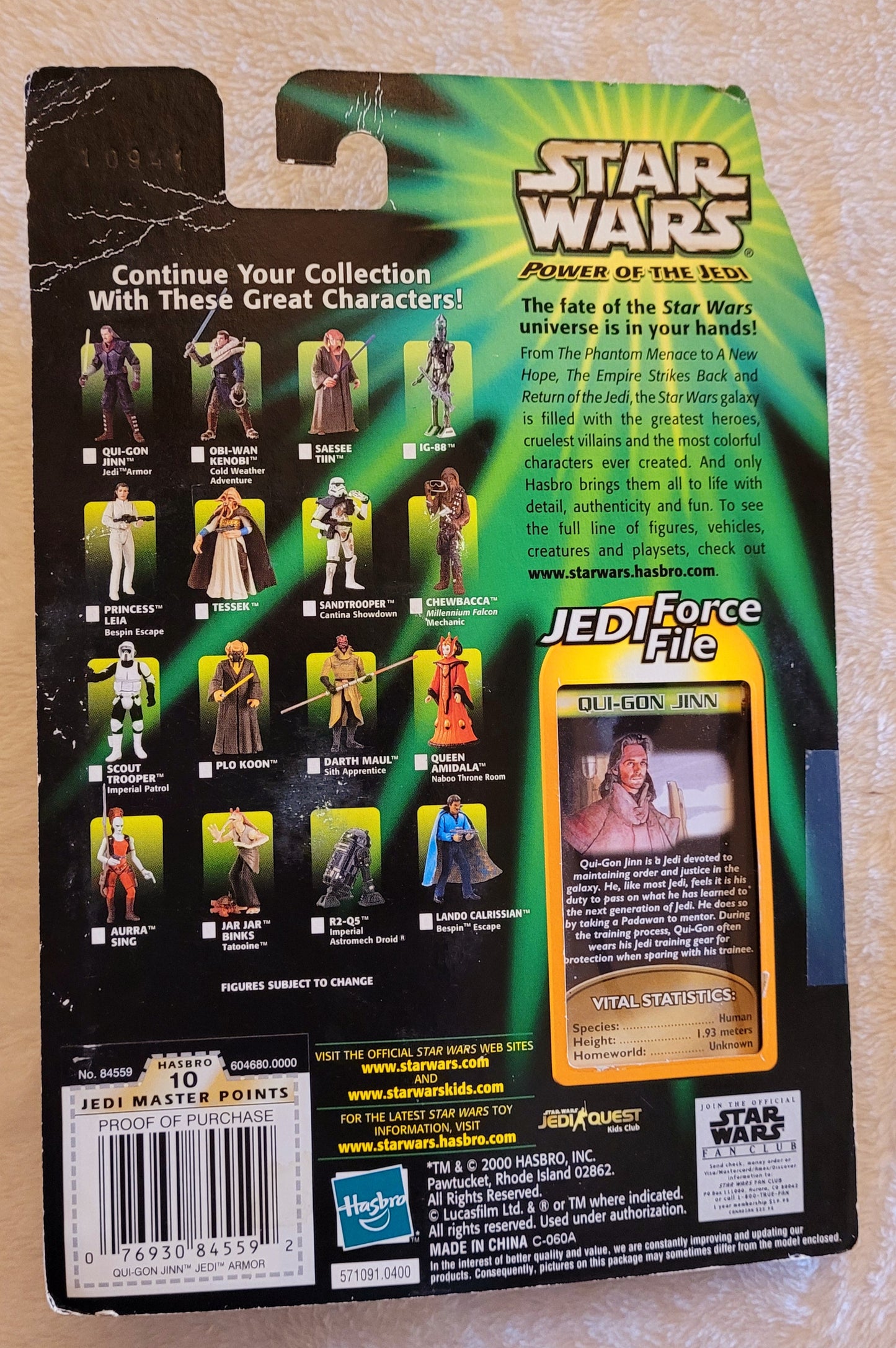 NEW *Star Wars: Power of the Jedi "Qui-Gon Jinn"