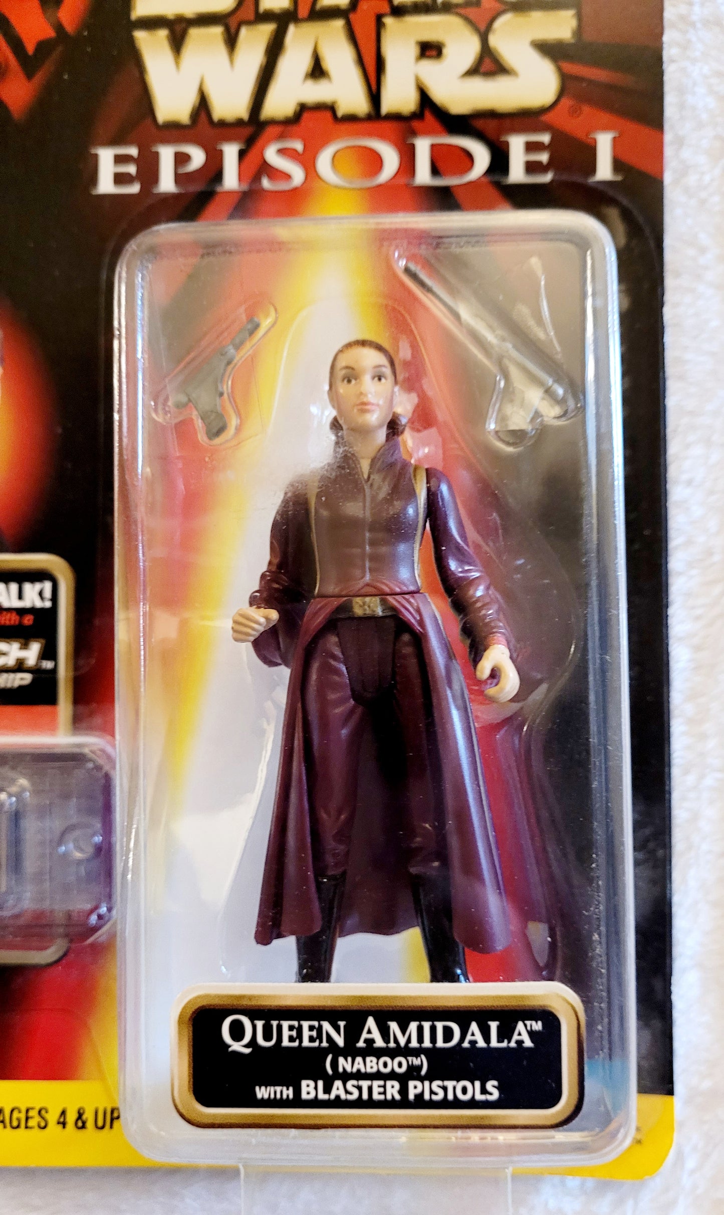 NEW *Star Wars Episode 1 "Queen Amidala" Figure w/ Comm Tec