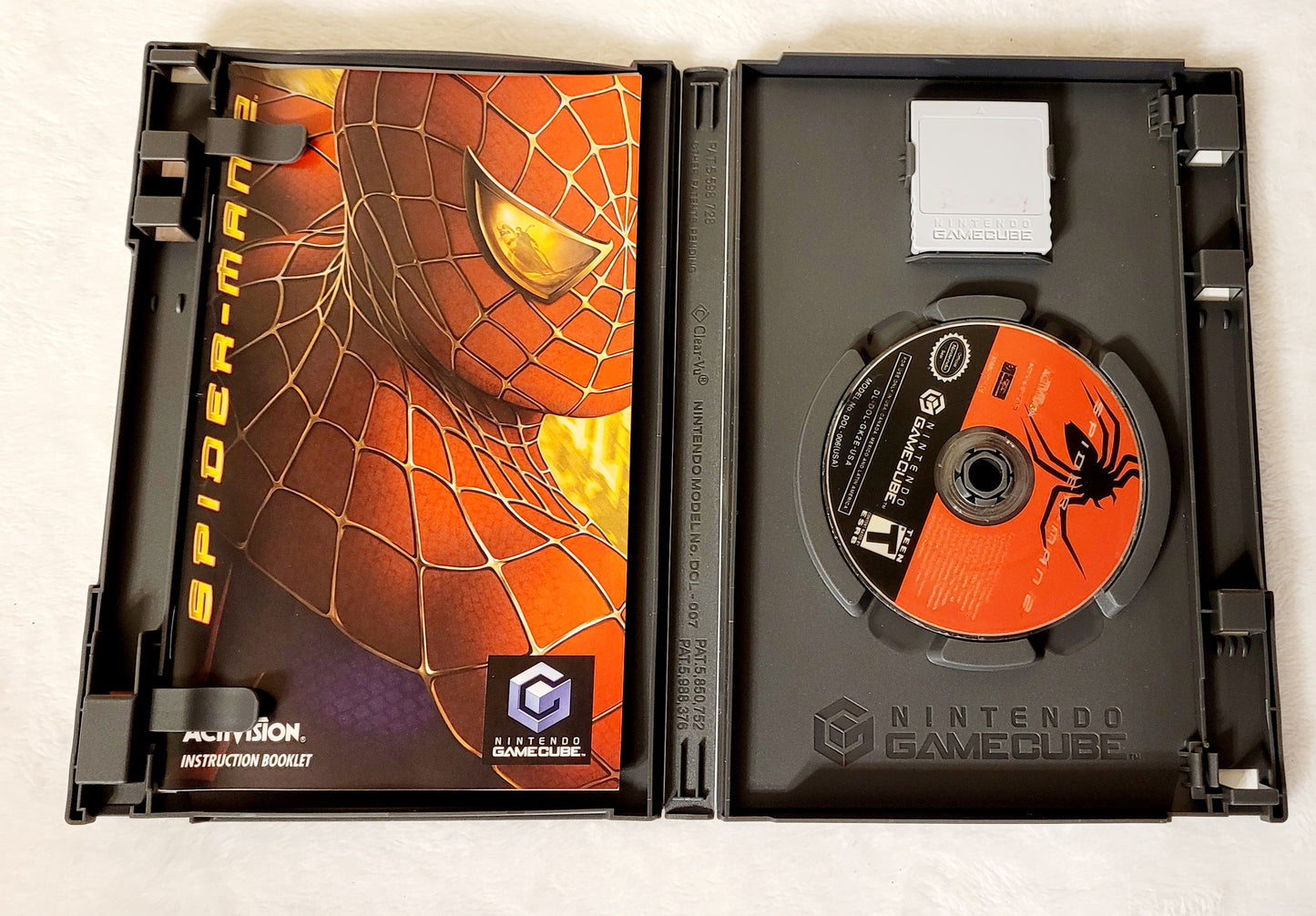 SPIDERMAN 2 *Nintendo Gamecube w/ Case, Book