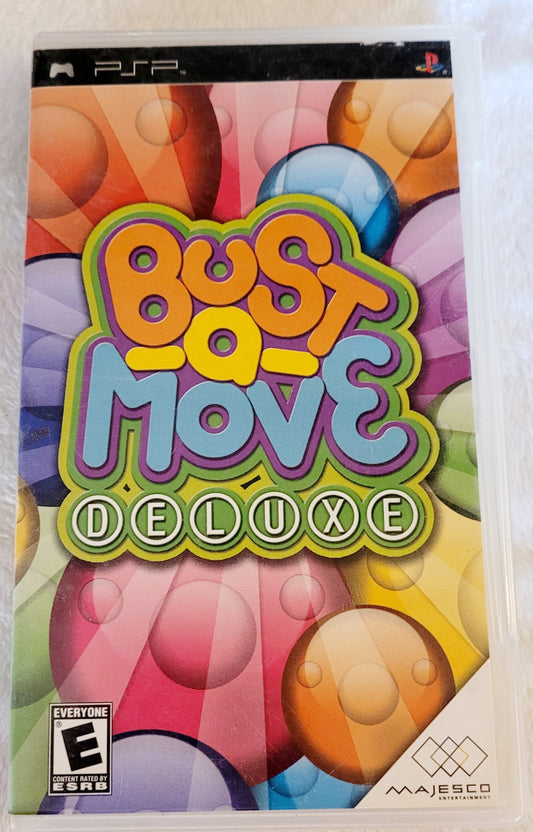 Bust-a-Move (Deluxe) *Sony PSP PlayStation "Over 1000+ Puzzles"