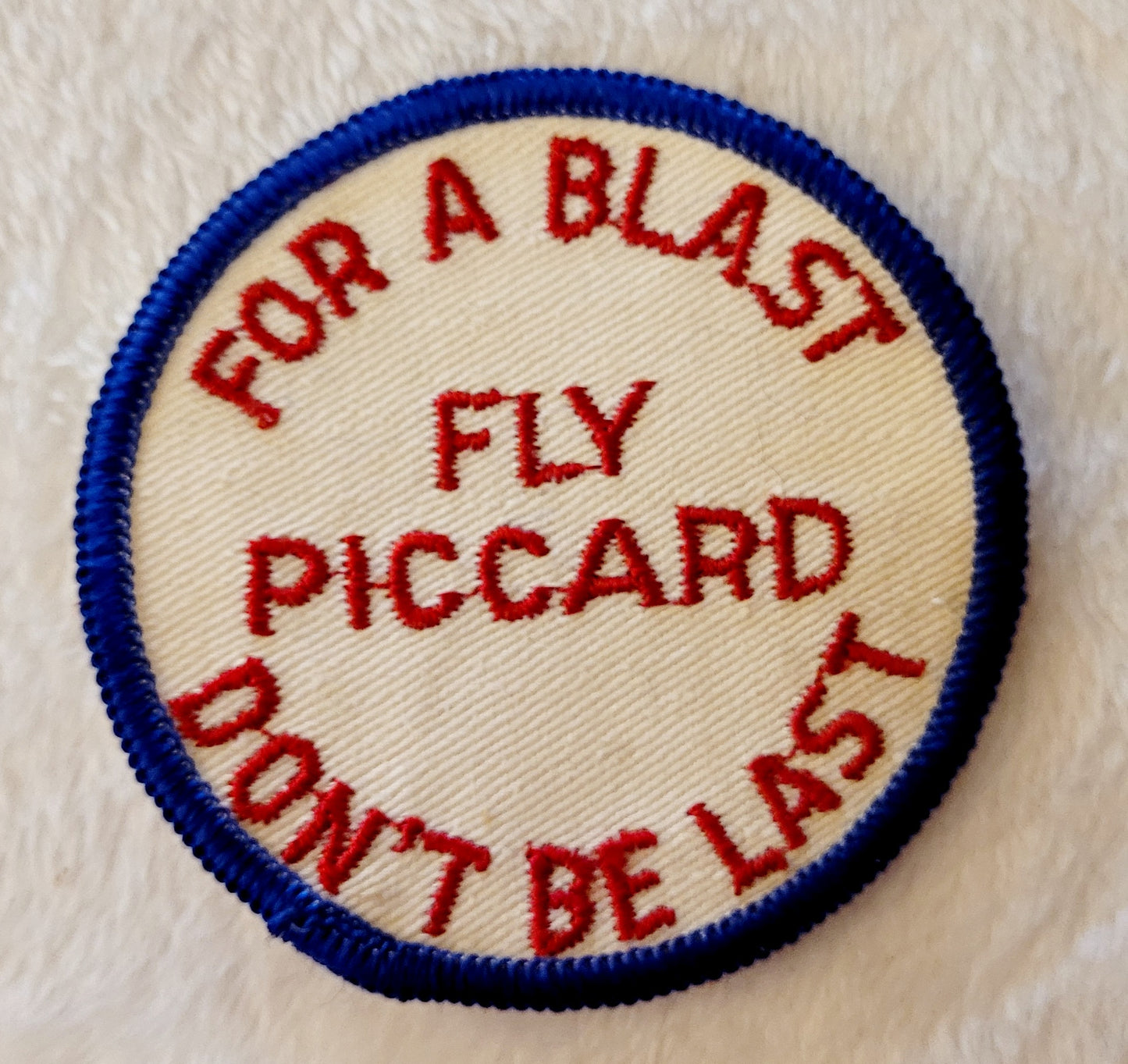 Hot Air Balloonists Funny Saying *Hot Air Balloon Patch