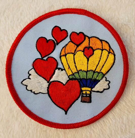 Loving Hot Air Ballooning *Hot Air Balloon 3.5" Round Patch