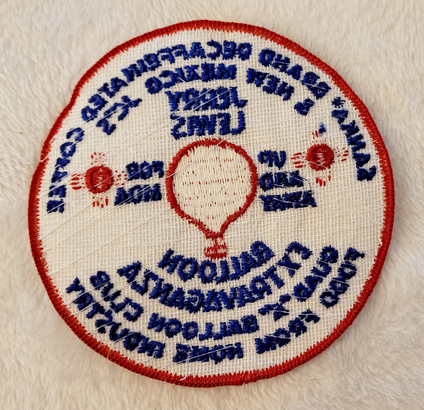 Up & Away for MDA *Hot Air Balloon 4" Round Patch