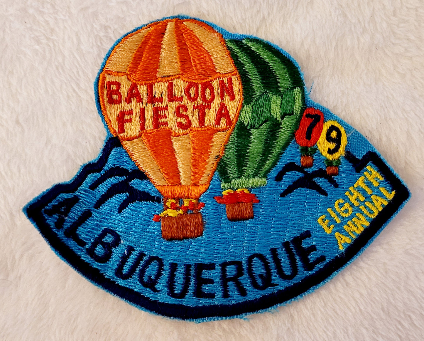 Eighth Annual Fiesta 1979 *ABQ Int'l Balloon Fiesta Patch