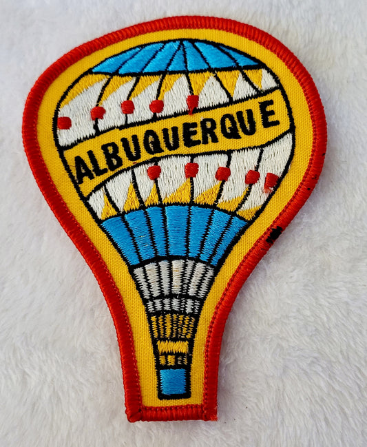 "Albuquerque" Balloon Shape *Hot Air Balloon Patch