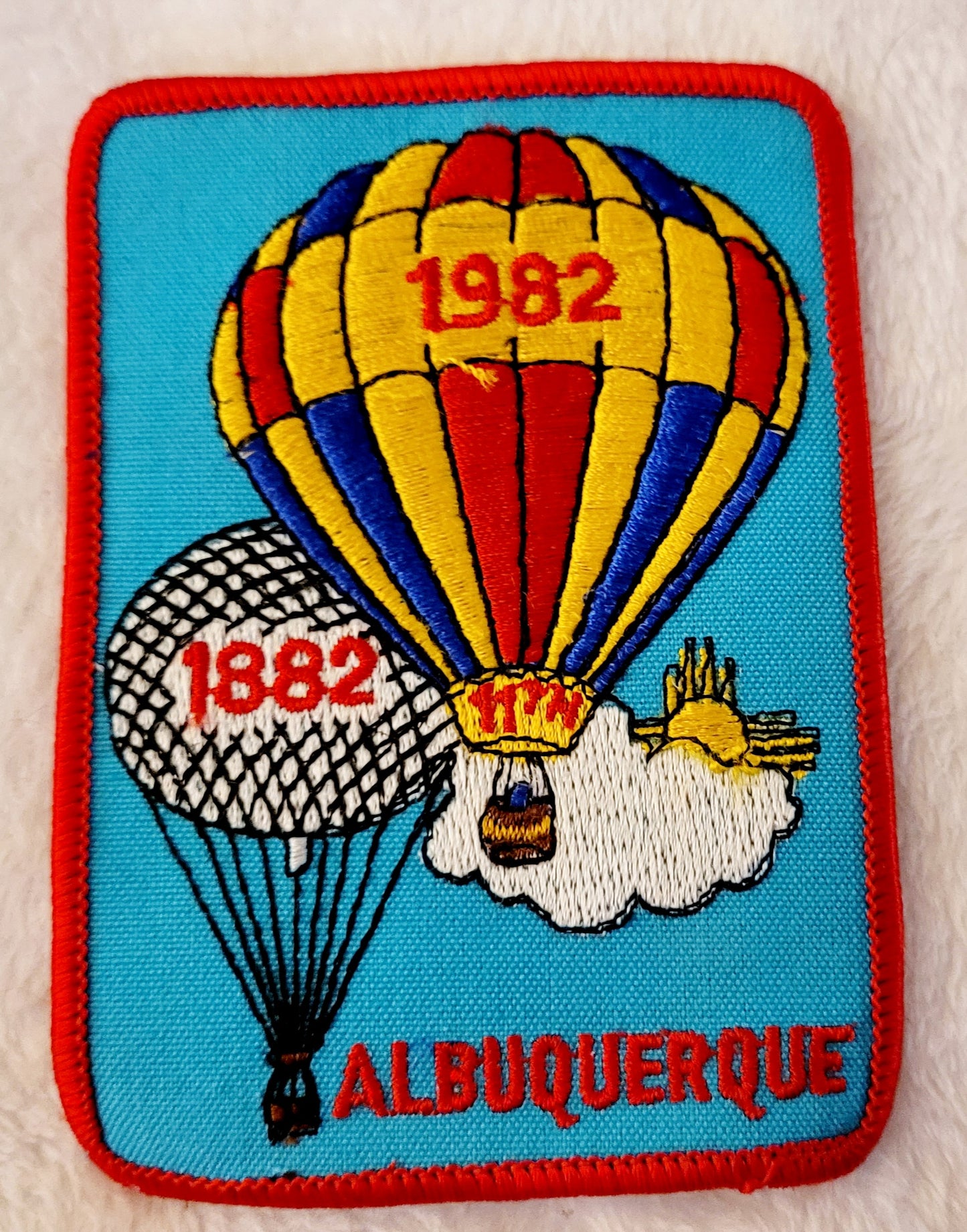11th Annual ABQ Balloon Fiesta 1982 *Hot Air Balloon Patch