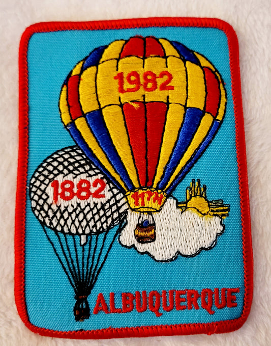 11th Annual ABQ Balloon Fiesta 1982 *Hot Air Balloon Patch