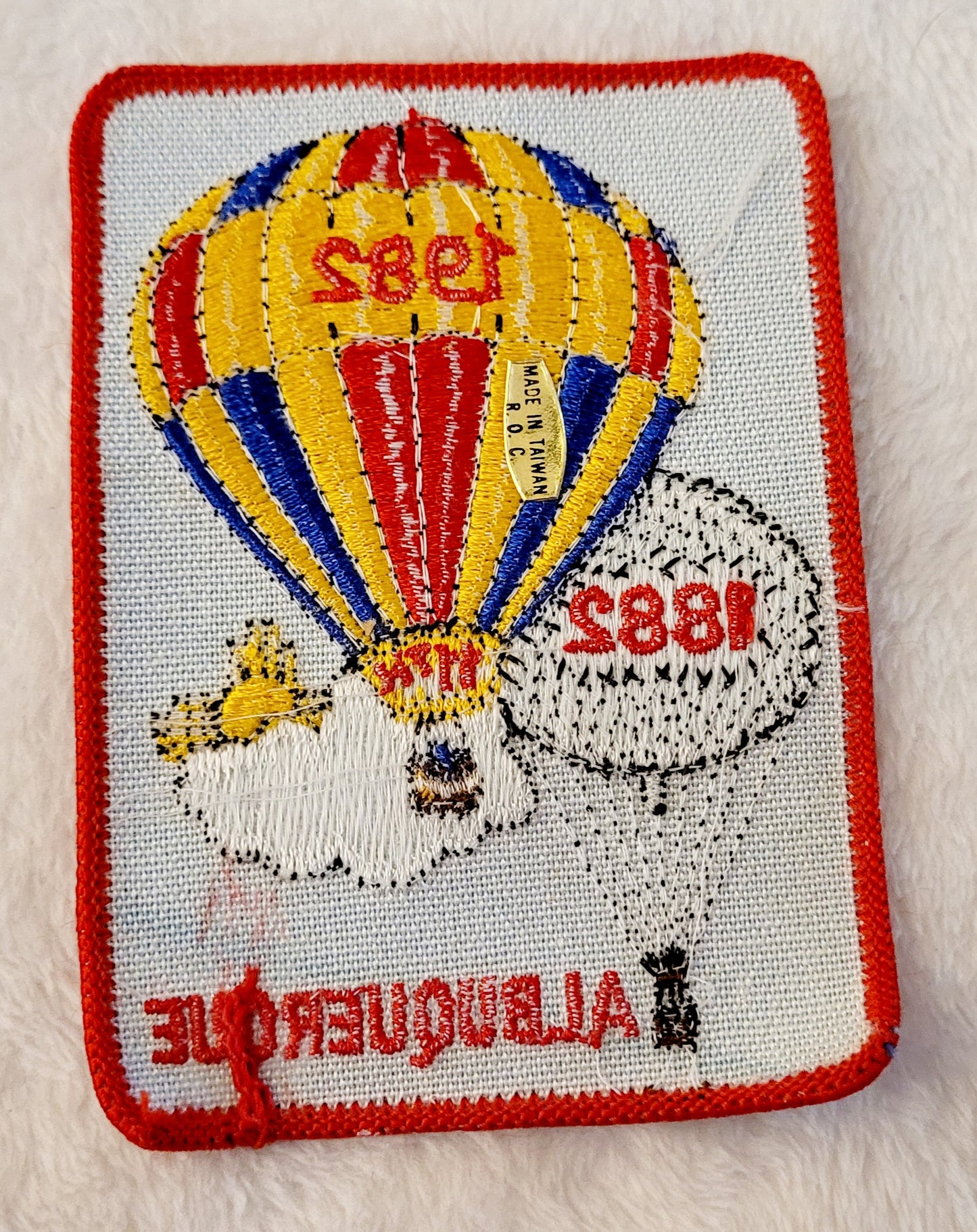 11th Annual ABQ Balloon Fiesta 1982 *Hot Air Balloon Patch