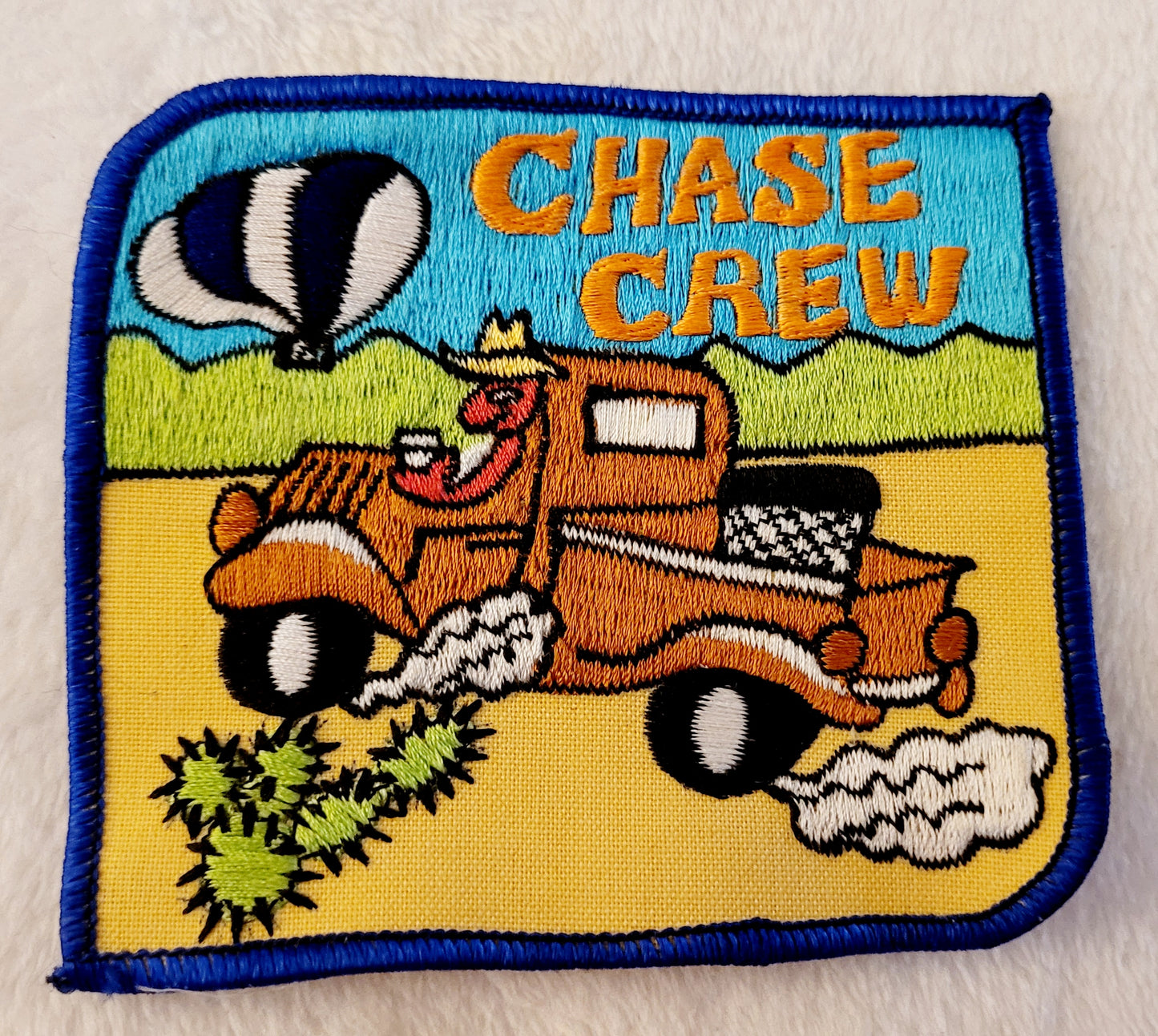 Funny & Colorful "Chase Crew" *Hot Air Balloon Patch