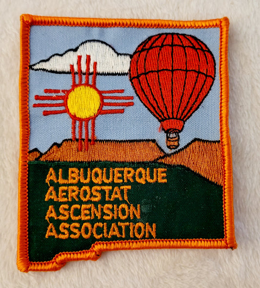 ABQ Aerostat Ascension Assoc. *Hot Air Balloon Patch