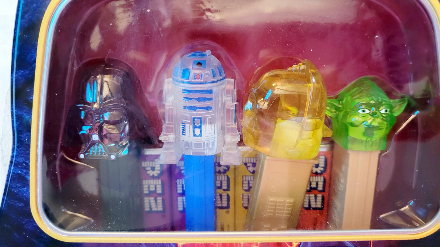 PEZ *Star Wars Candy Dispensers & Darth Vader Tin