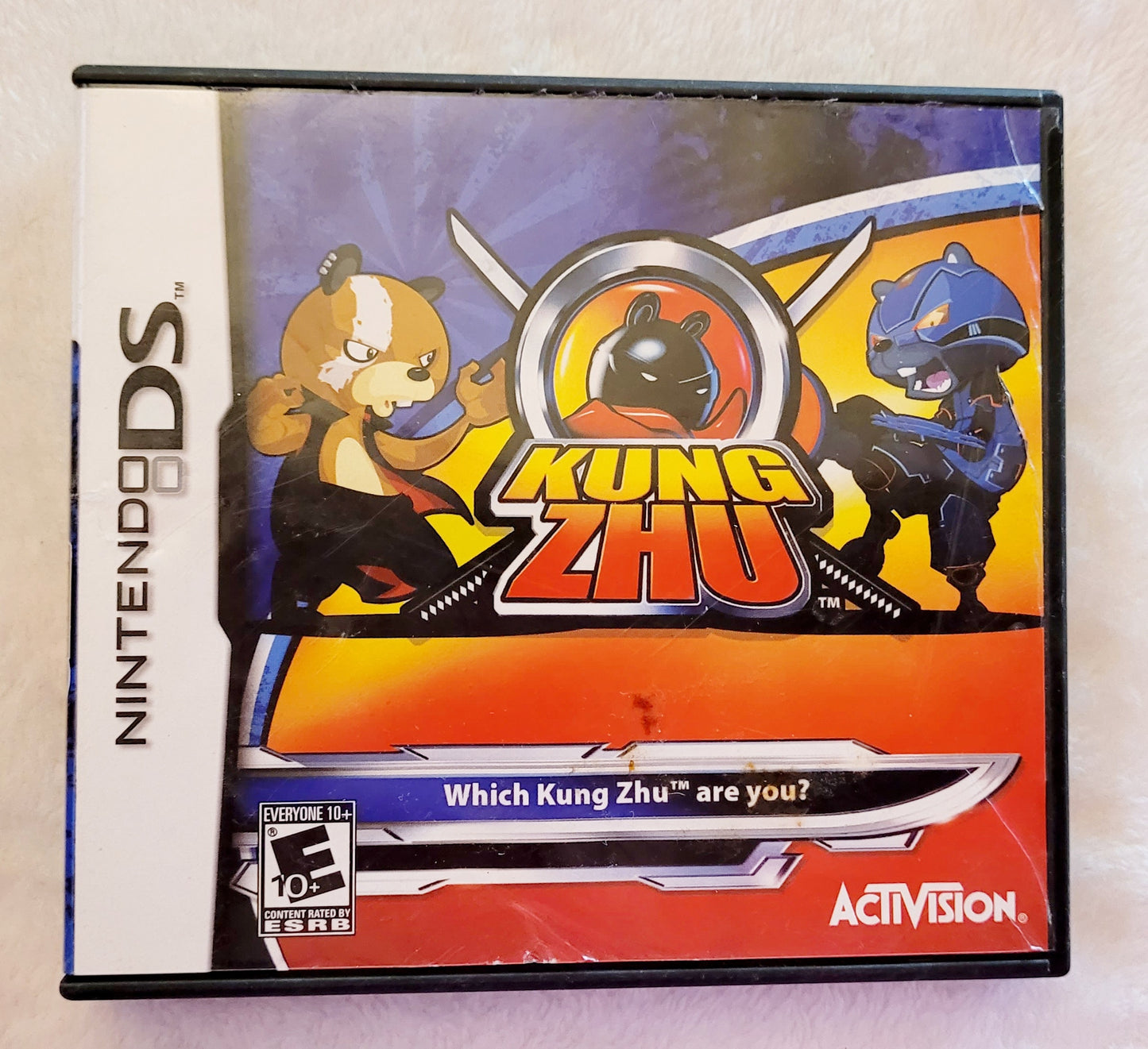 Kung Zhu: Which Kung Zhu are you? *Nintendo DS Video Game + Case