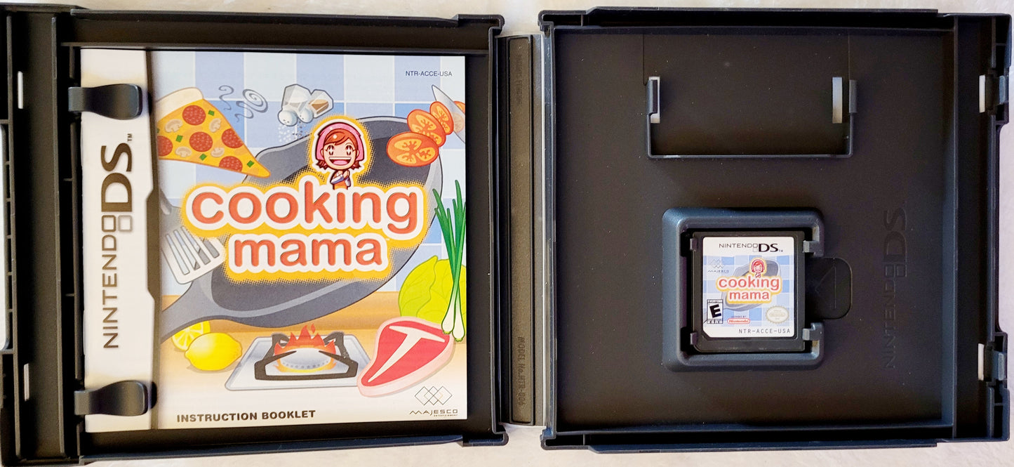 Cooking Mama *Nintendo DS Video Game + Case