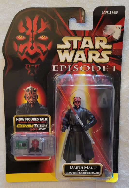 NEW *Star Wars Ep. 1 "Darth Maul/Double Light Sabor" Commtech