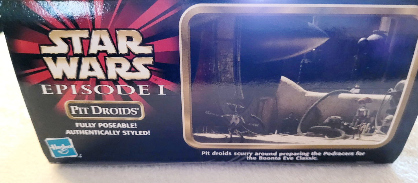 NEW *Star Wars Episode 1 Pit Droids Action Figure Set