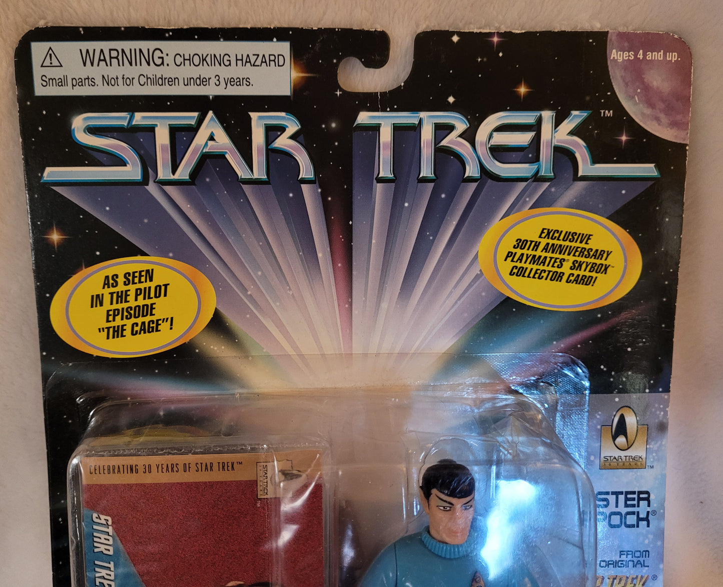 Vintage *Star Trek: Mister Spoch Figure w/ 30th Anniv.
