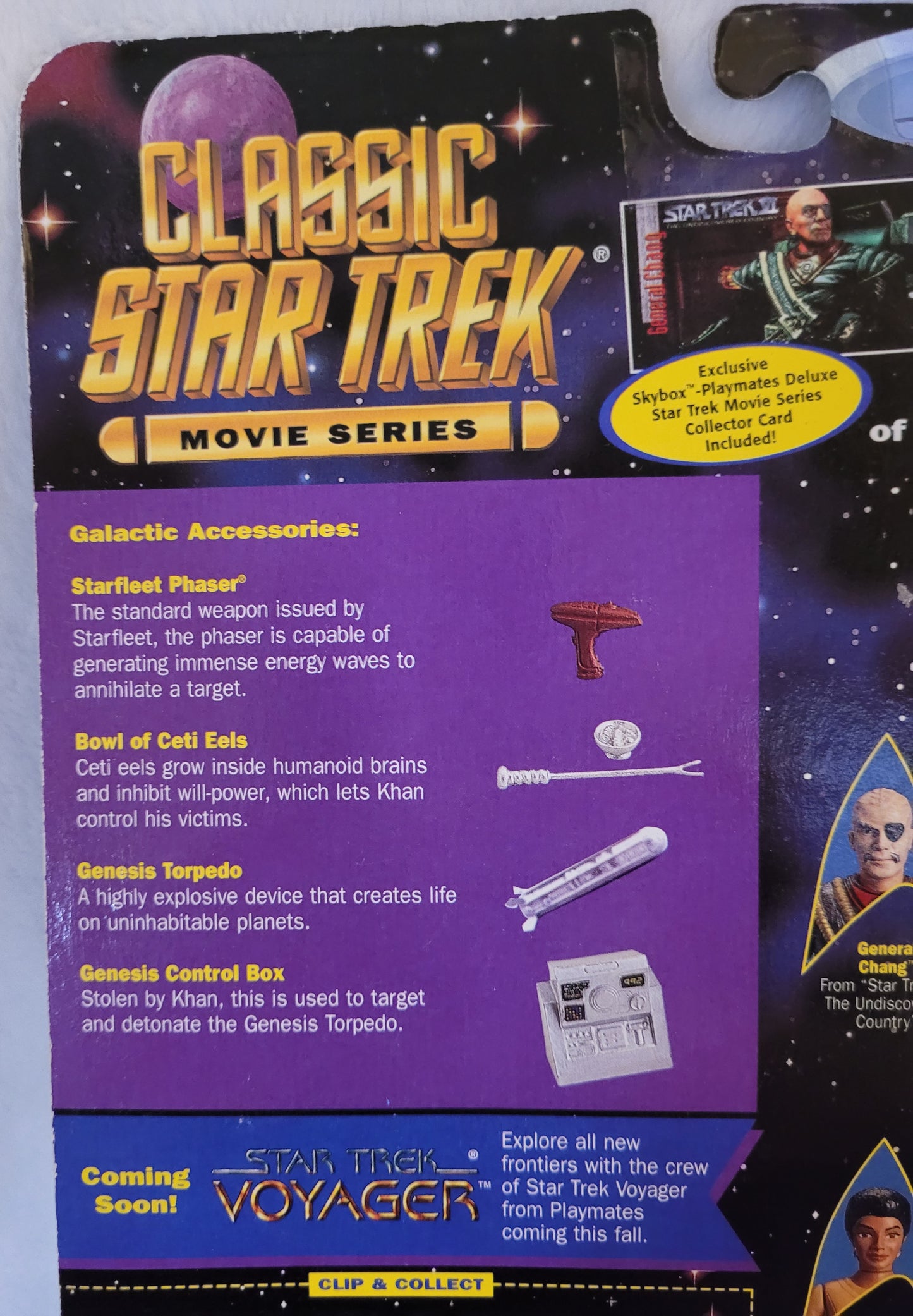 Classic Star Trek: Khan Action Figure (Movie Series)