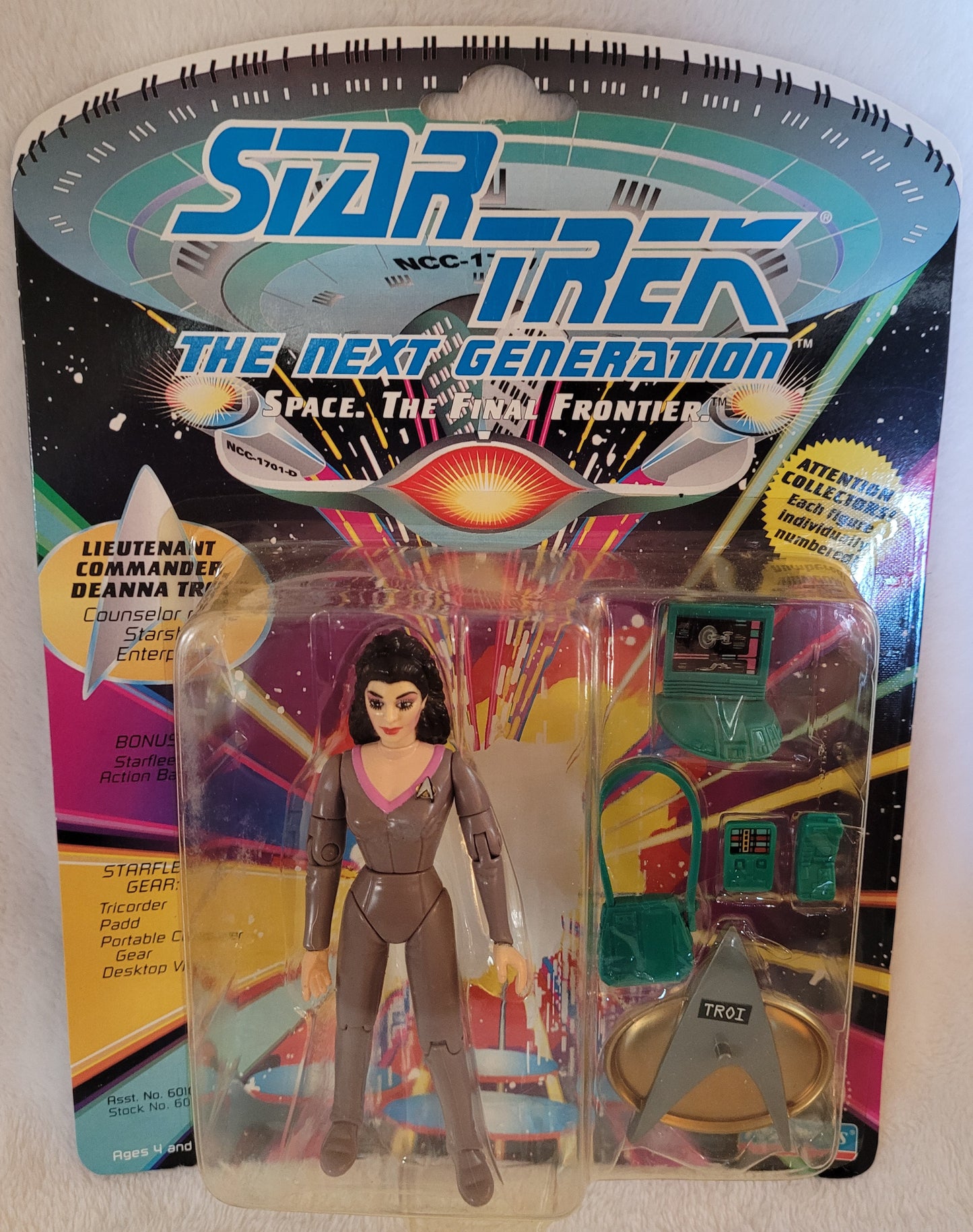 Star Trek Next Generation: Lt. Deanna Troi Action Figure (1992)