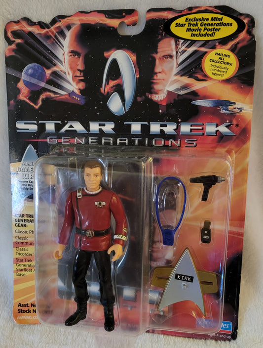 Star Trek Generations: Admiral Kirk Action Figure (1994)