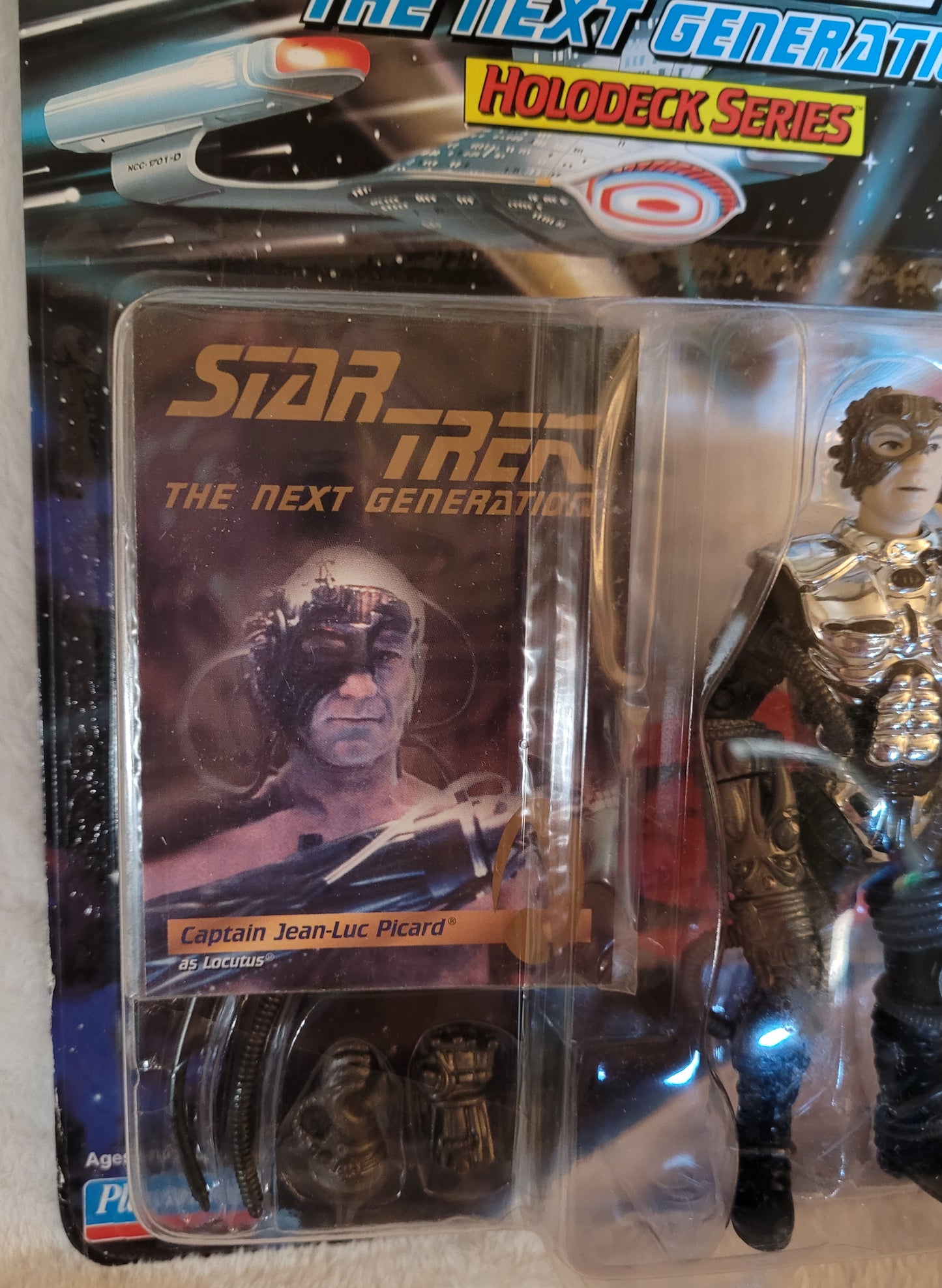 Star Trek Next Generation: Capt. Picard as Locutus Action Figure (1995)
