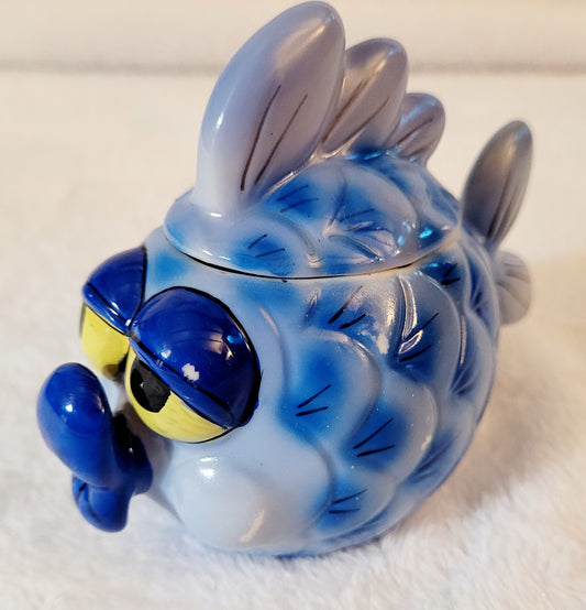 New *Disney Pixer Colorful Blue Fish Trinket Box