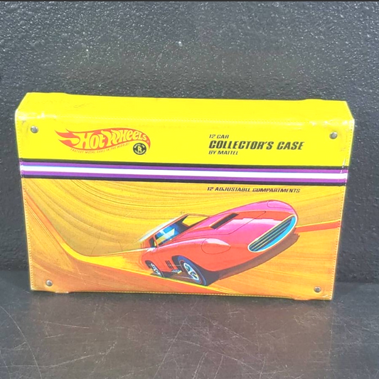 Vintage *(1968) Hot Wheels 12 Car Collectors Case