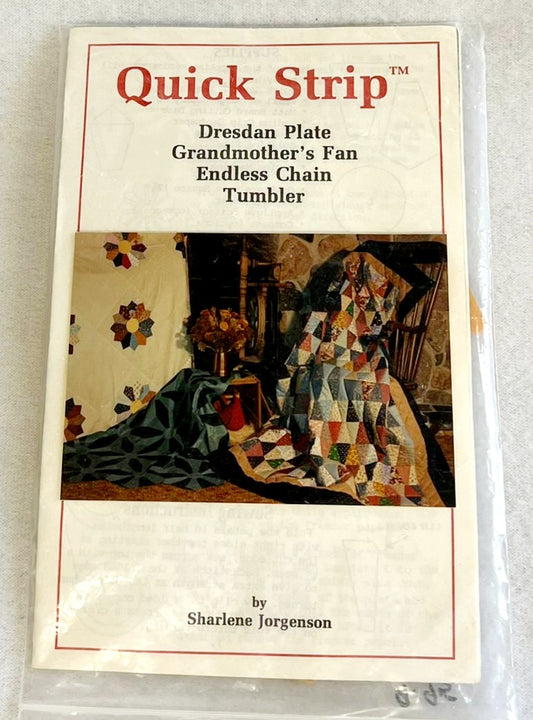NEW “Quick Strip” Dresdan Plate Included, Create Quilt Patterns, Templates & +