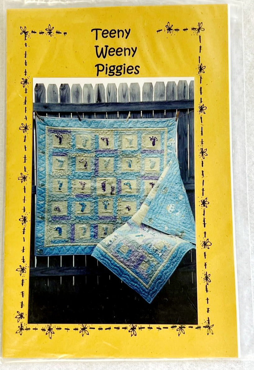 Baby Shower/Gift Quilt Pattern "Teeny Weeny Piggies"