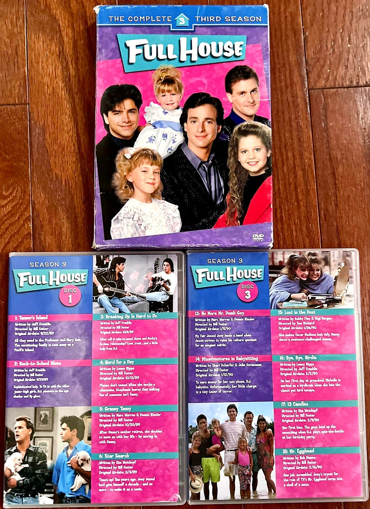 'FULL HOUSE' *The Complete Seasons 3, 4, 6 on DVD