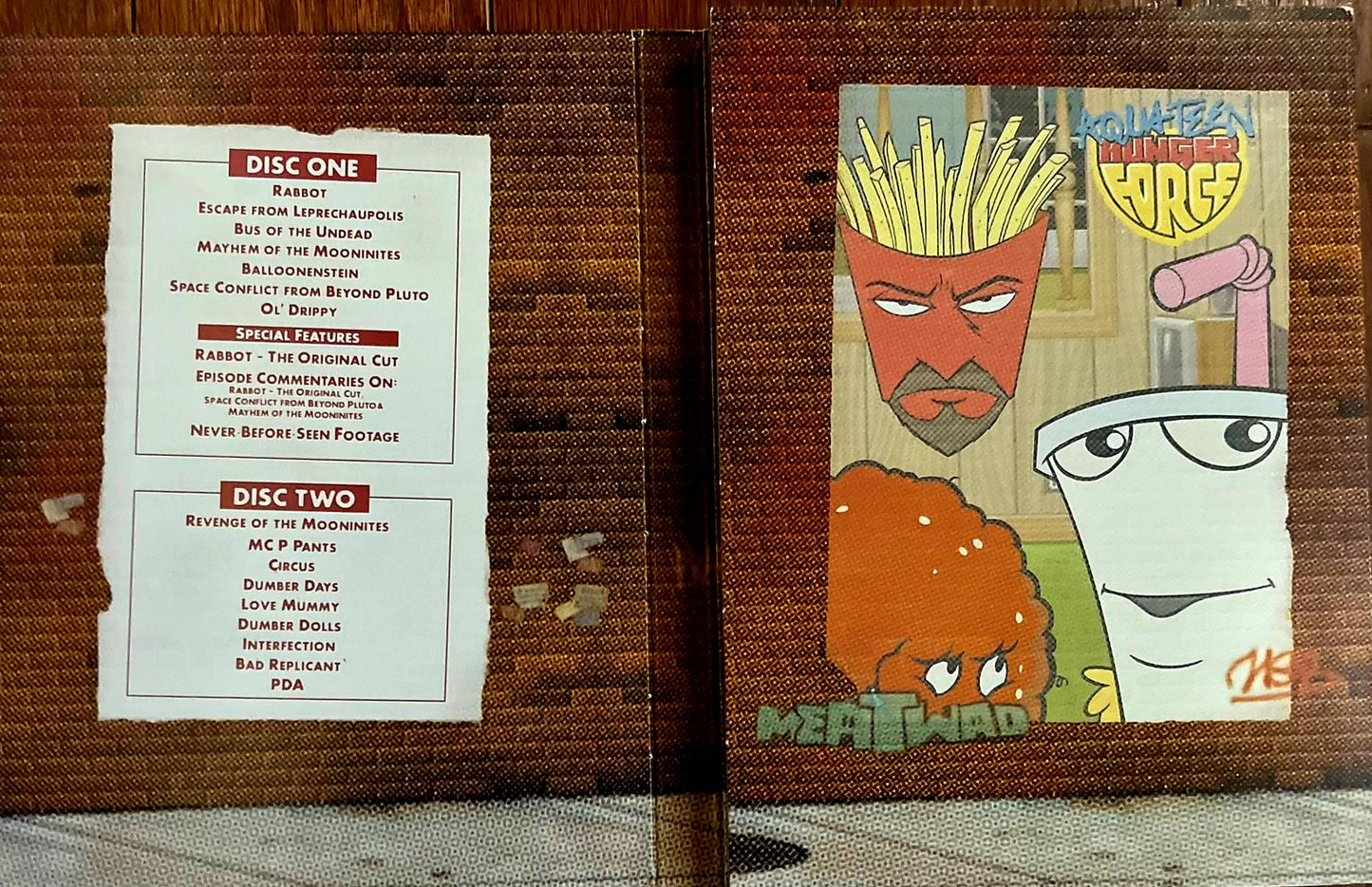 'Aqua Teen: Hamburger Force' *Volume One on 2-Disc DVD