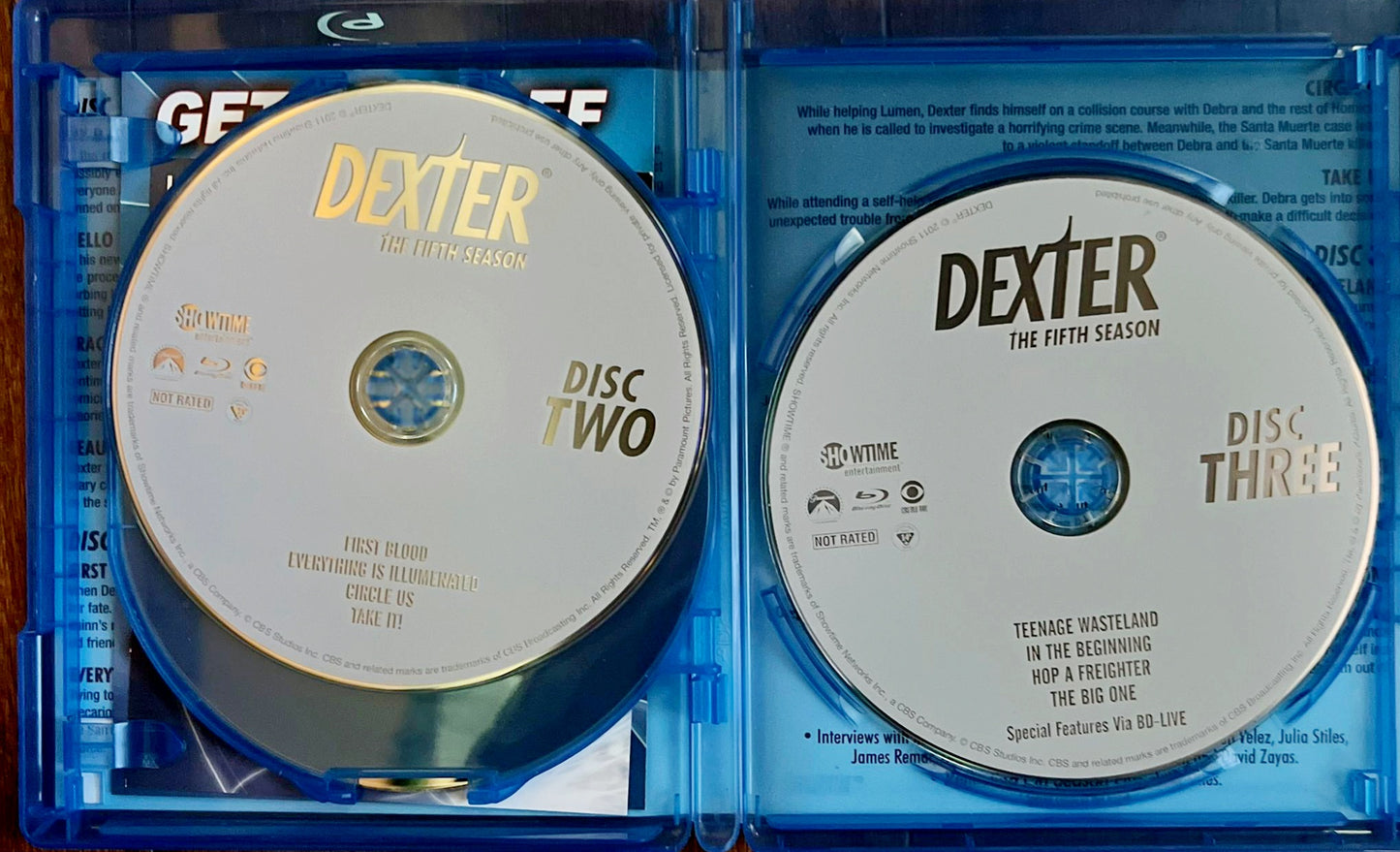 'DEXTER' (Hit Sitcom) *The Complete Seasons 2, 5, 6 on DVD
