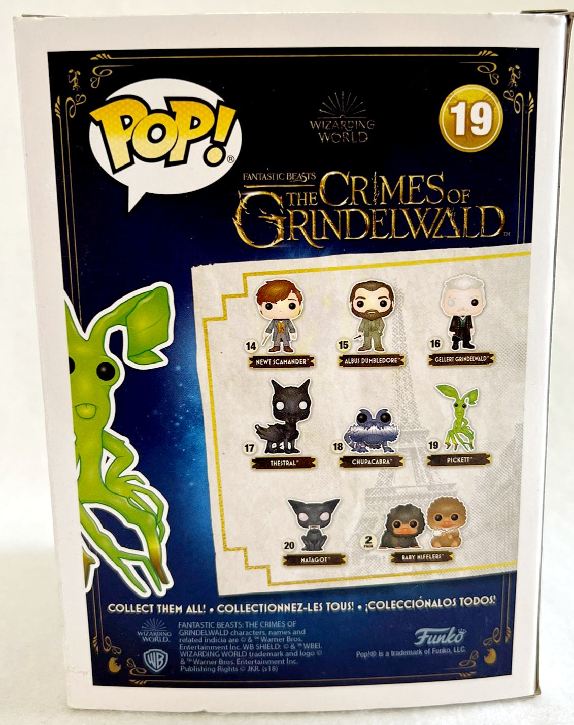 FUNKO POP!! #19 Pickett 'Crimes of Grindelwald'