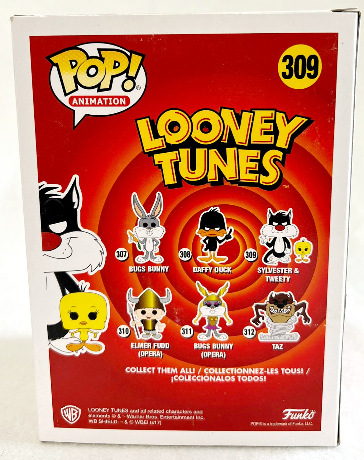 FUNKO POP!! #309 Sylvester & Tweety 'Looney Tunes'