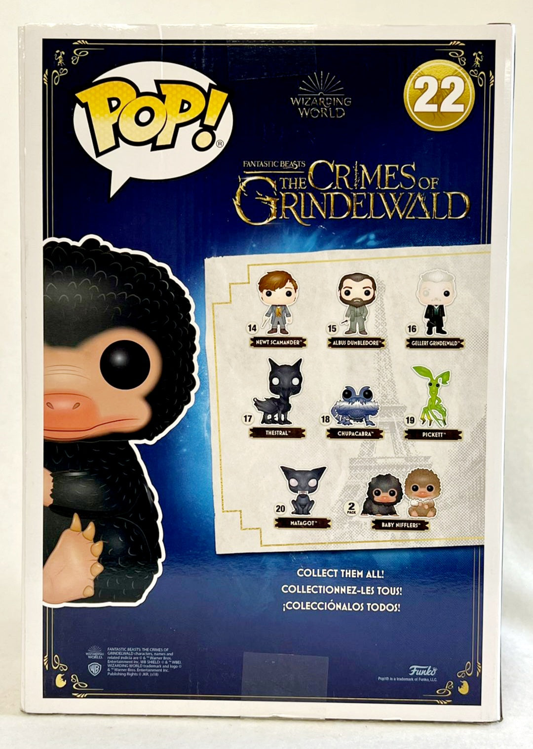 FUNKO POP!! #22 Niffler 'Crimes of Grindelwald' (10-Inch)