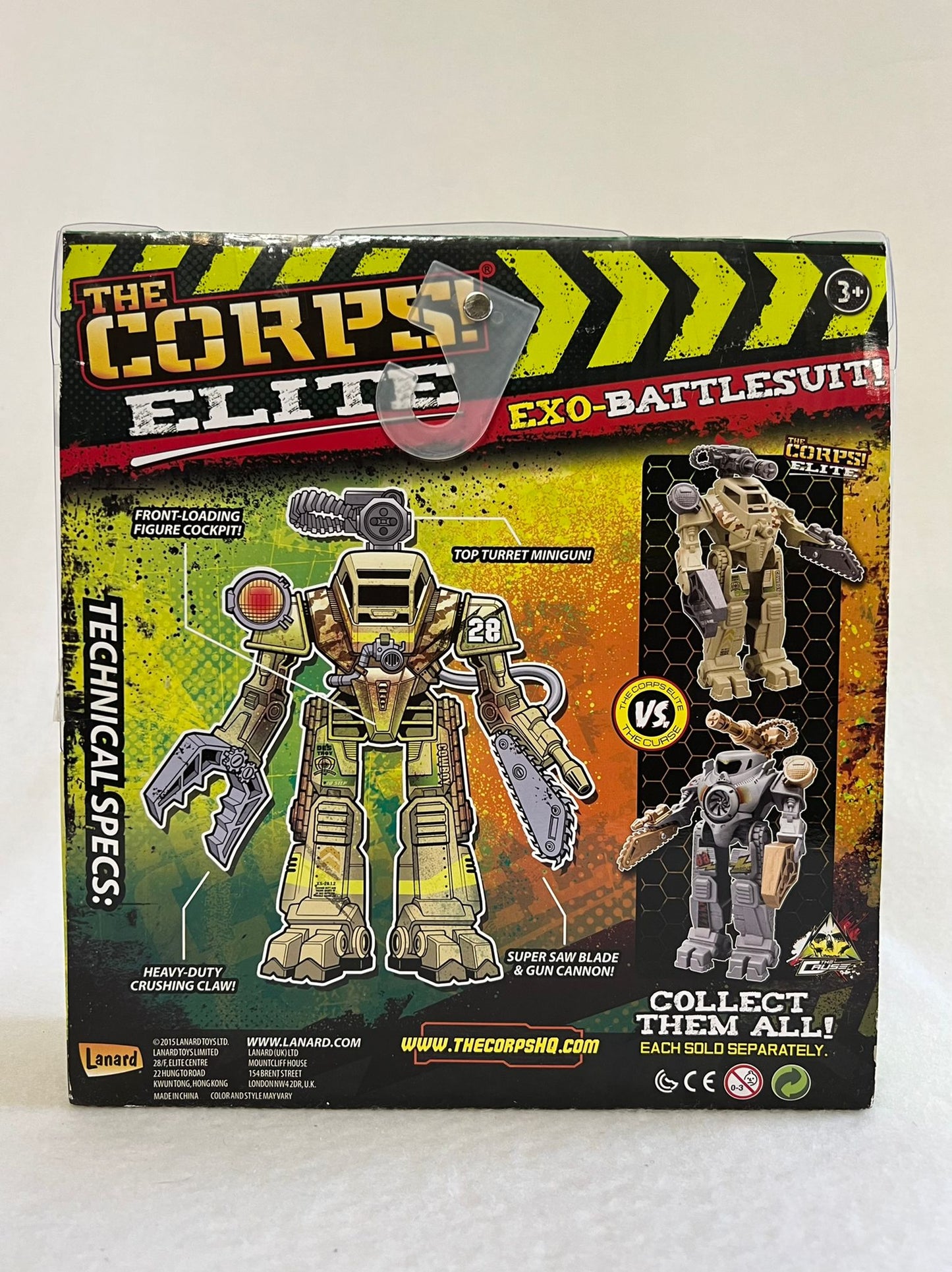 NEW *The Corps Elite (Battle Gear & 3 Members of the Corps)