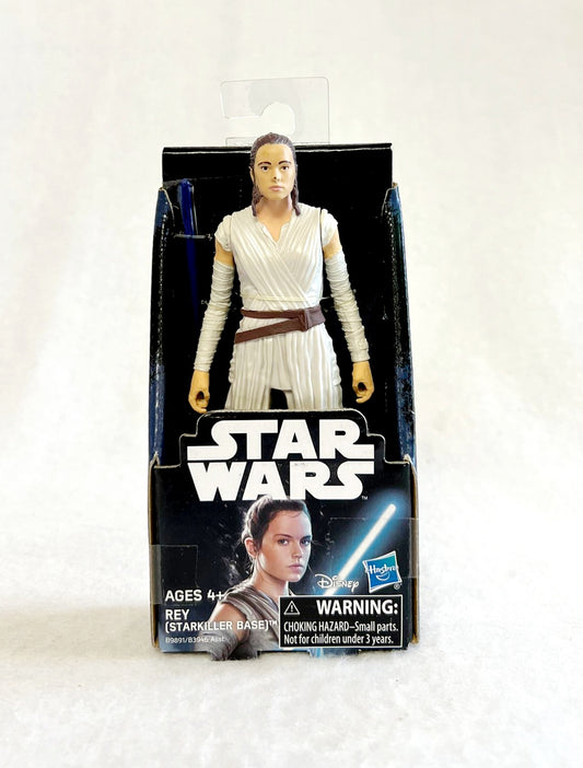 New *Star Wars Hasbro Rey (Starkiller Base) 6" Figure "Force Awakens"