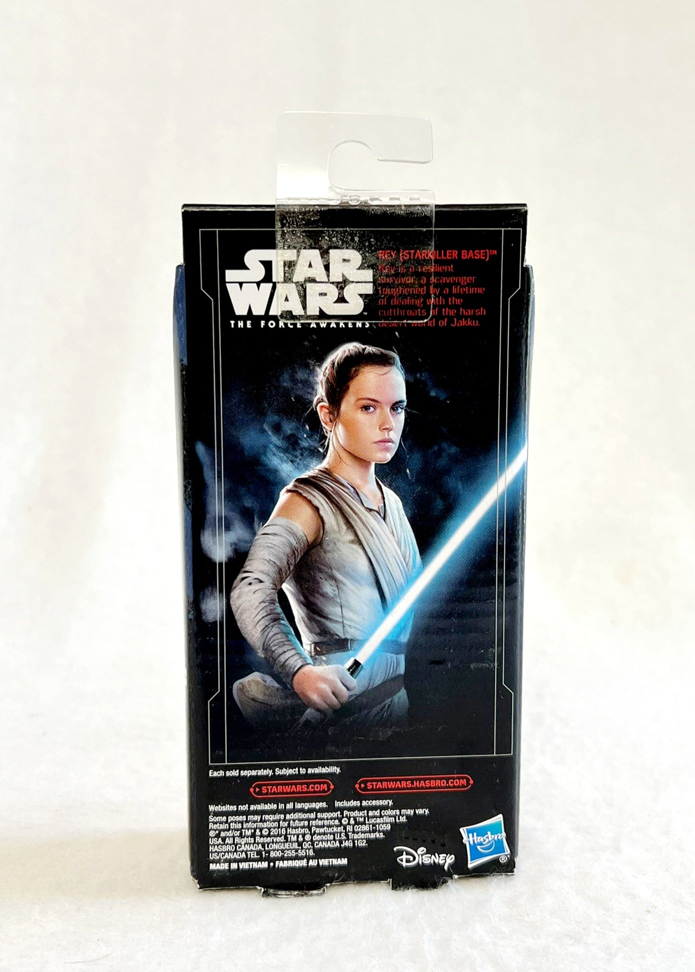 New *Star Wars Hasbro Rey (Starkiller Base) 6" Figure "Force Awakens"