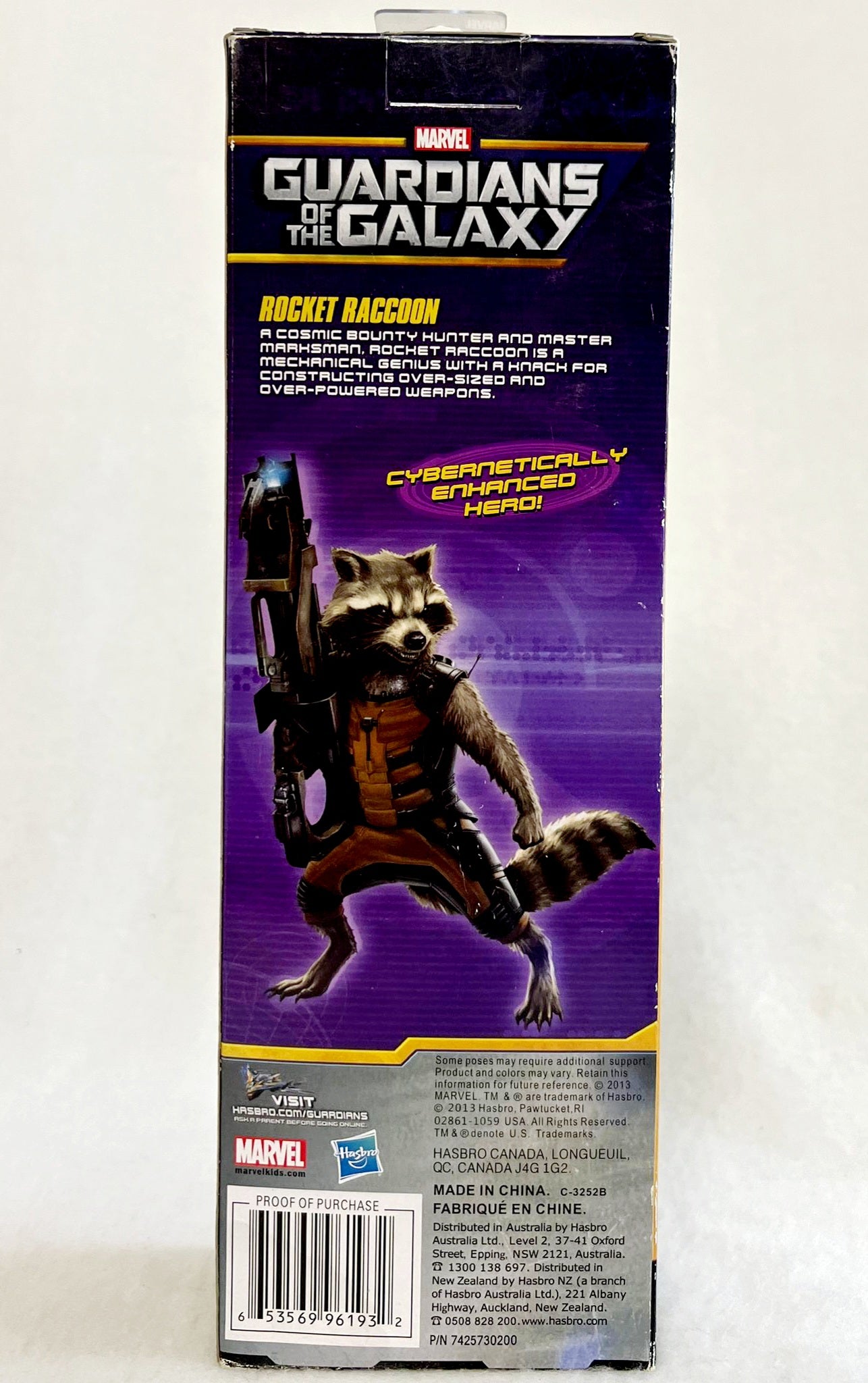 New *Rocket-Raccoon Marvel Guardians of Galaxy Titan Heros 12" Figure