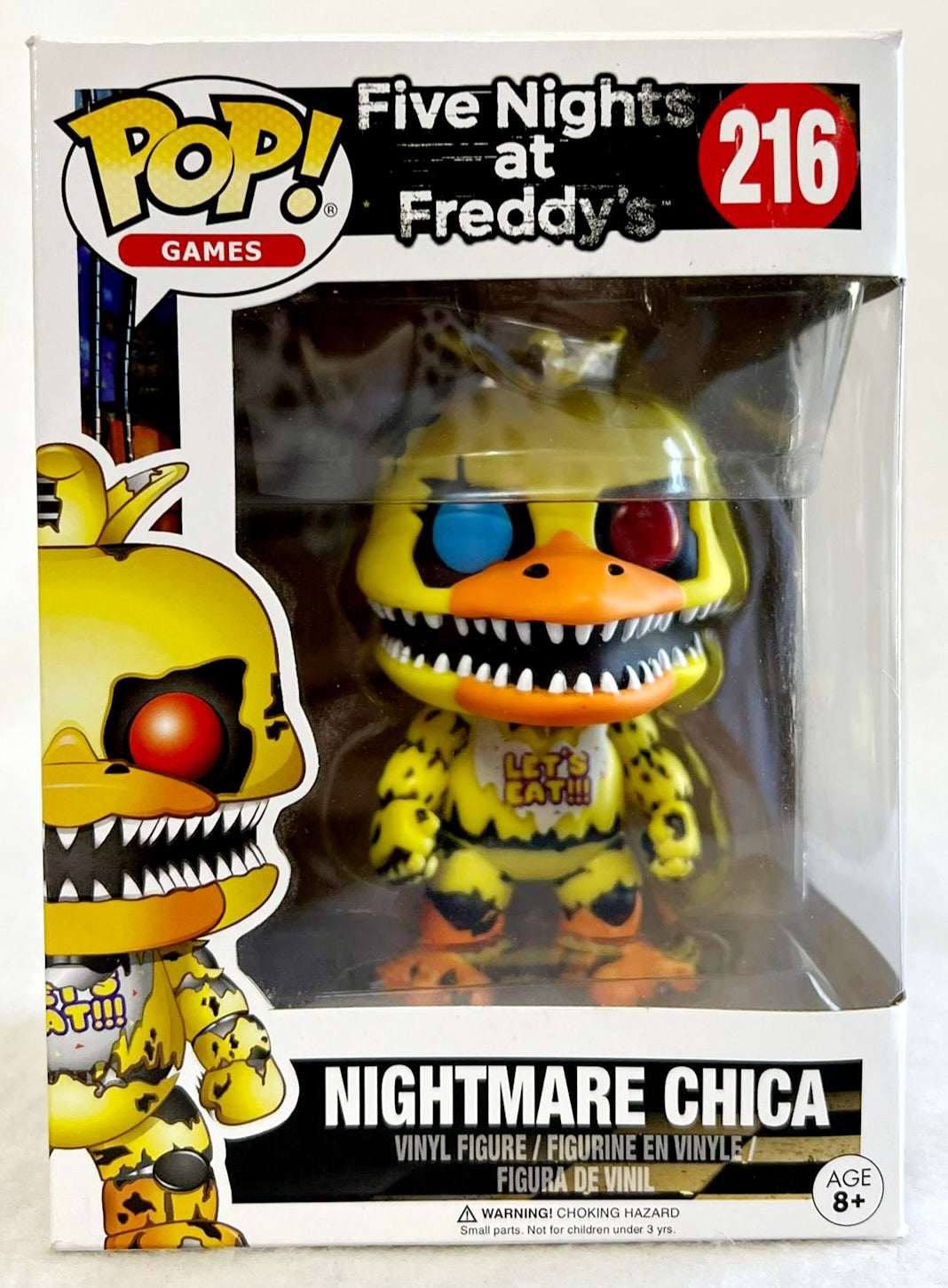 FUNKO POP!! #216 Nightmare Chica 'Five Nights At Freddys'