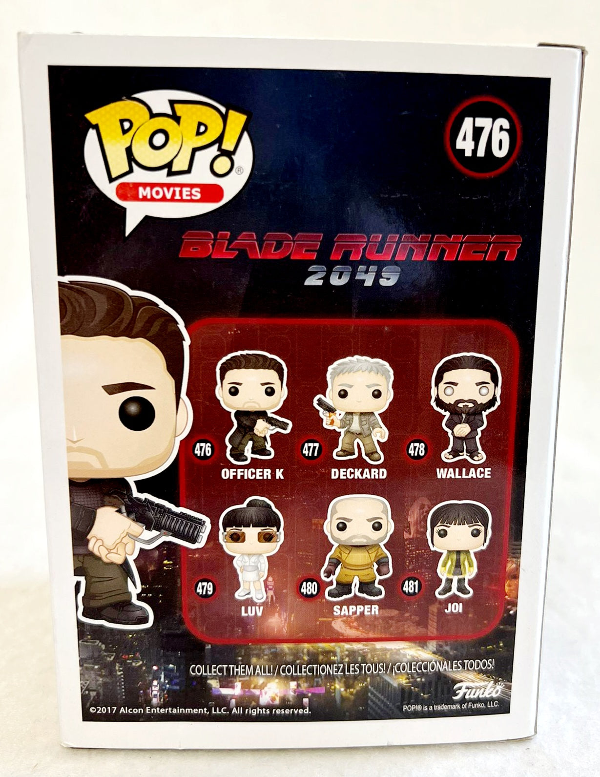 FUNKO POP!! #476 Officer K 'Blade Runner 2045'