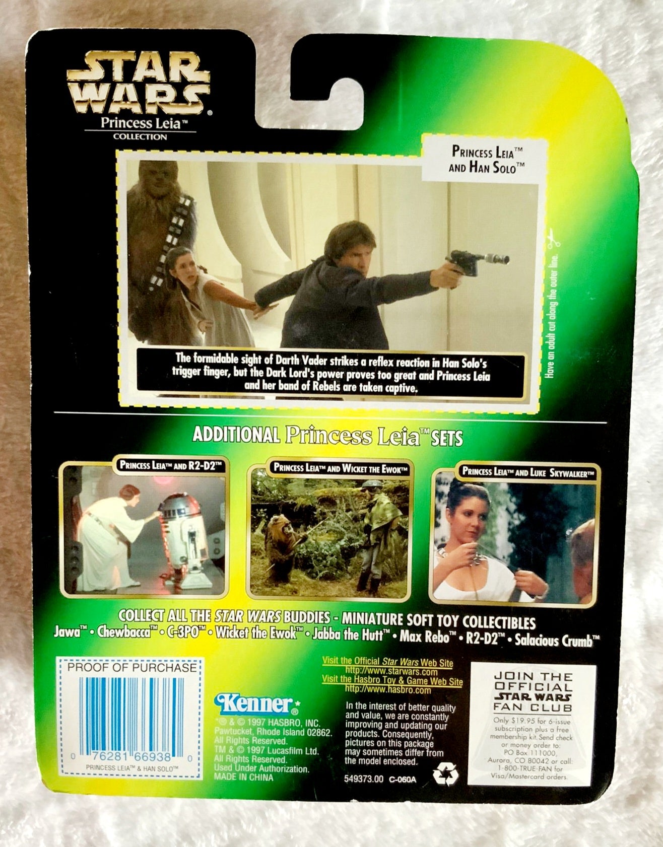 New *Star Wars Princess Leia & Han Solo Action Figures Collection