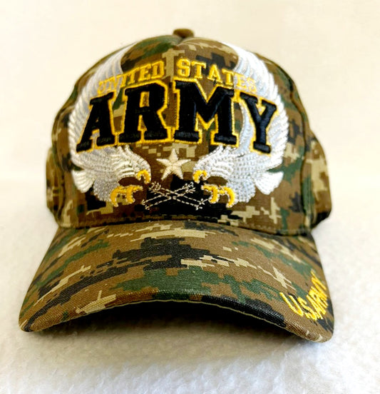 New *US Army Hat Military Adjustable Baseball Cap