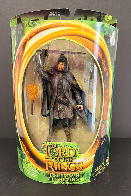 New *LOTR Strider w/ Sword-Drawing & Sword-Slashing Action (2001)