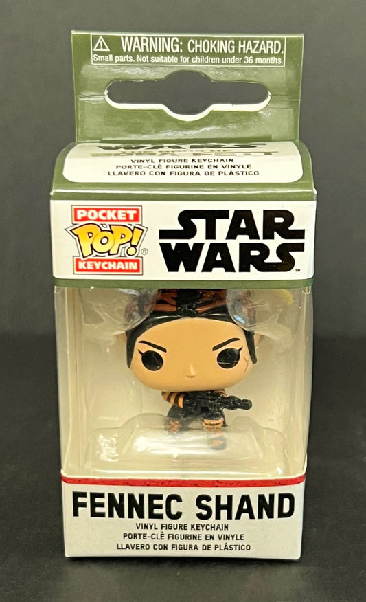 New *Funko Pocket Pop Keychain: Star Wars 'Book of Boba Fett'